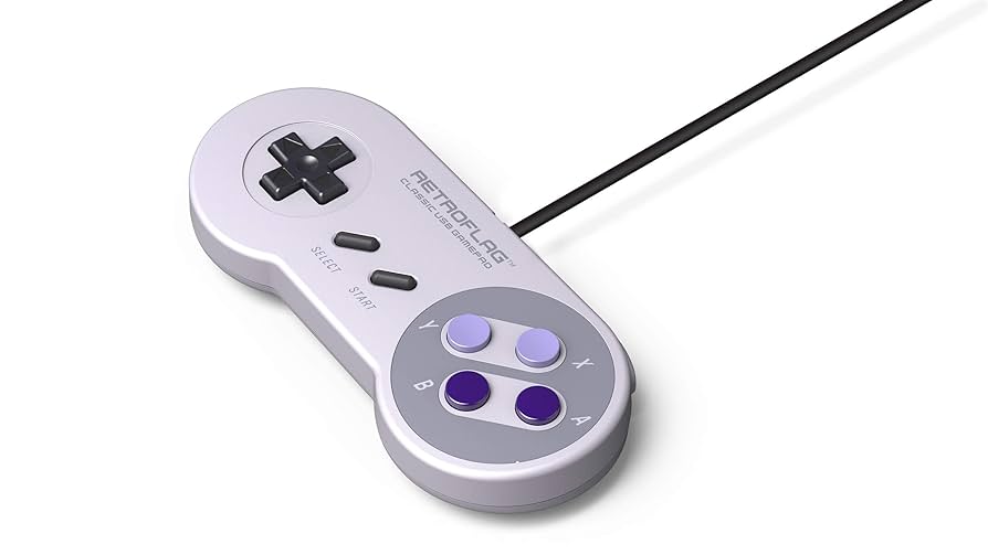クラッシックUSBゲームパッド　スーパーファミコン Amazon | AZZOR BUFFALO USBゲームパッド 8ボタン